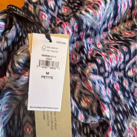 Banana Republic Factory MP NWT drop waist light weight teared skirt midi dress - Picture 5 of 11